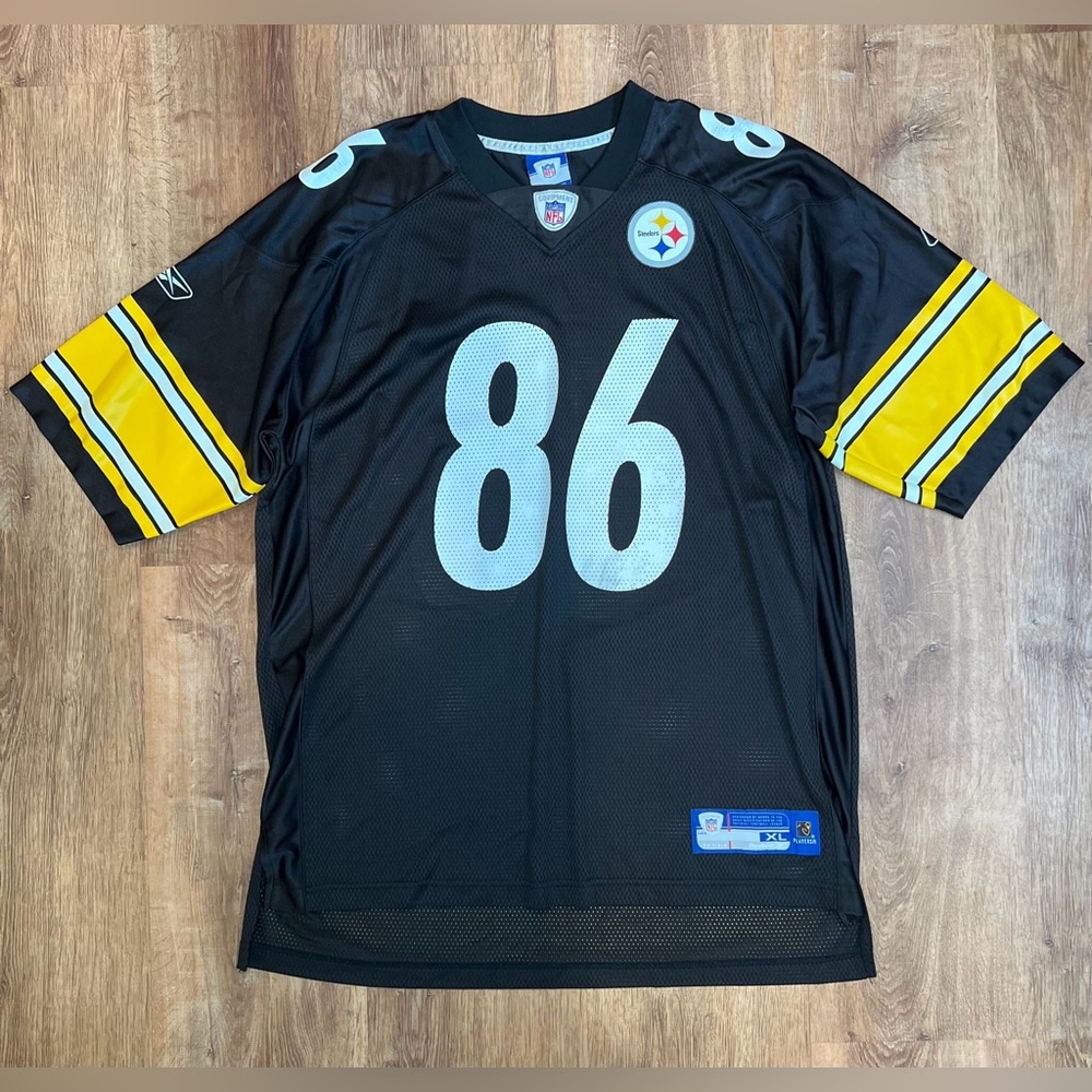 VTG NFL ON FIELD‎ REEBOK PITTSBURGH STEELERS Jersey #86 HINES WARD Size XL